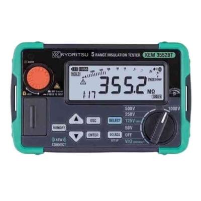 Đồng hồ đo điện trở cách điện KYORITSU 3552BT (100.0MΩ - 40.00GΩ)